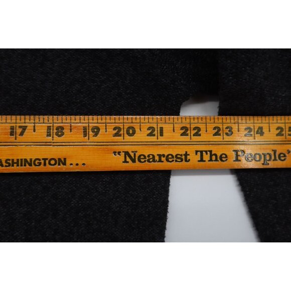 Weatherproof Vintage Mens Black Textured Knit Sweater M Pit to Pit 22 inches - Picture 4 of 10